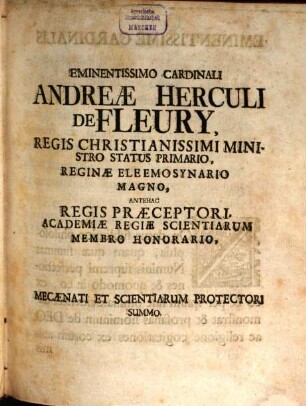 Theologia Naturalis Methodo Scientifica Pertractata, 2. Qua Existentia Et Attributa Dei Ex Notione Entis Perfectissimi Et Natura Animae Demonstrantur, Et Atheismi, Deismi, Fatalismi, Naturalismi, Spinosismi Aliorumque De Deo Errorum Fundamenta Subvertuntur