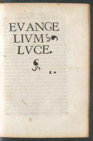 Evangelium Luce.