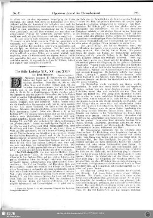 Die Stile Ludwig XIV., XV. und XVI