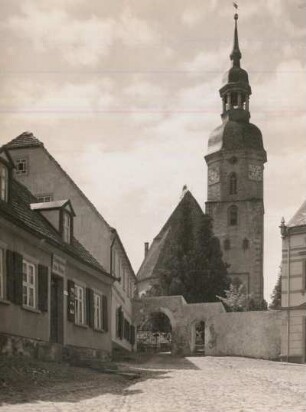 Strehla, Stadtkirche : Ansicht von Osten
