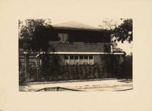 Landhaus Mendel, Berlin-Wannsee: Vorderansicht