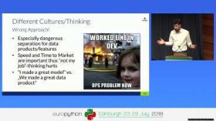Bridging the Gap: from Data Science to Production
