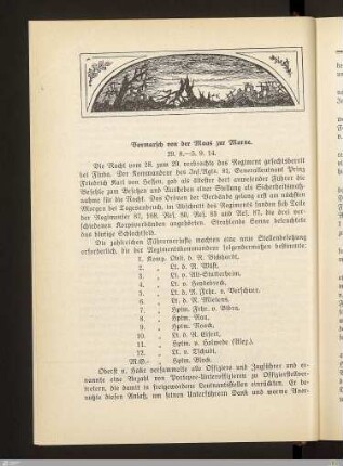 Vormarsch von der Maas zur Marne