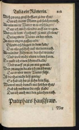 Putiphars haußfraw.