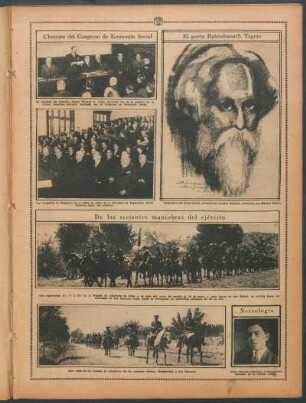El poeta Rabindranath Tagore - [Ilustración]