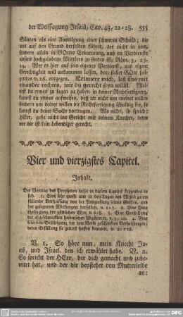 Vier und vierzigstes Capitel