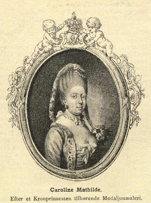 Bildnis von Karoline Mathilde (1751-1775), Königin von Dänemark