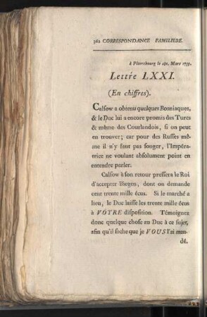 Lettre LXXI.