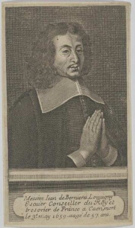 Bildnis des Iean de Bernieres Louvigny