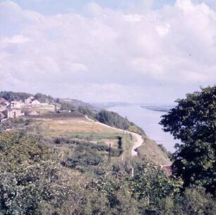 Graudenz / Grudziadz (Polen); Partie an der Weichsel, liegt am hohen Ostufer der Weichsel, ab 1234 Burganlage des Deutschen Ordens