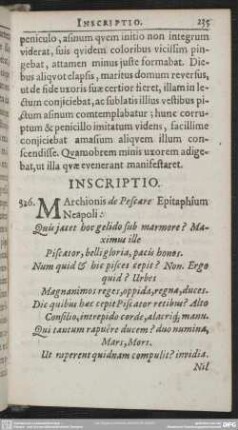 Inscriptio