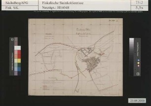 Erzgebirgischer Steinkohlen-Aktienverein, Zwickau, Tiefbauschächte, Baue auf dem Ludwigflöz (mit Nachbringungen)
