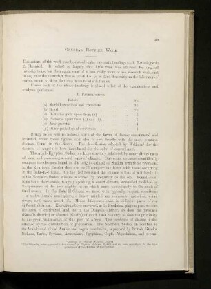 General routine work