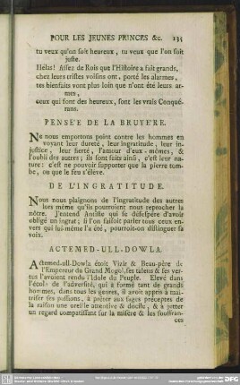 Pensée De la Bruyère