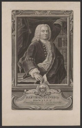 Porträt Barthold Heinrich Brockes (1680-1747)