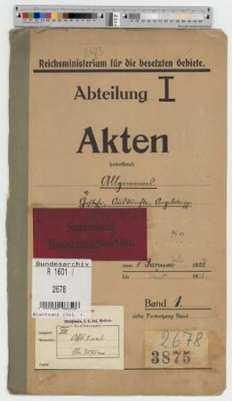 Allgemeines, Gesuche, Auskünfte, Angebote pp.