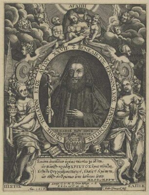 Bildnis des heiligen Benedikt