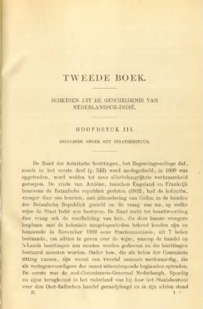 Tweede boek. Schetsen uit de geschiedenis van Nederlandsch-Indie