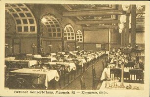 Berliner Konzert-Haus, Mauerstr. 82 - Zimmerstr. 90-91.