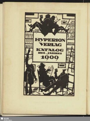 Hyperion Verlag Katalog des Jahres 1909