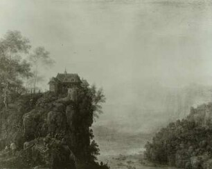 Berglandschaft mit Kapelle