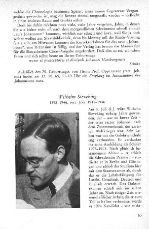 Wilhelm Sieveking