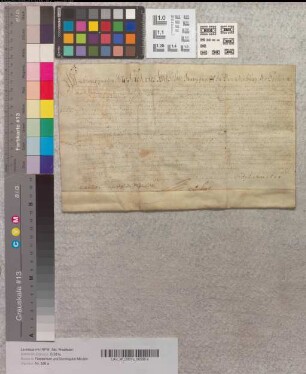 Brandenburger Lehnbrief für Daniel Ernst Derenthal und Caspar von Schorlemer mit Gütern des verstorbenen Burchard Wilhelm von Wettbergen.