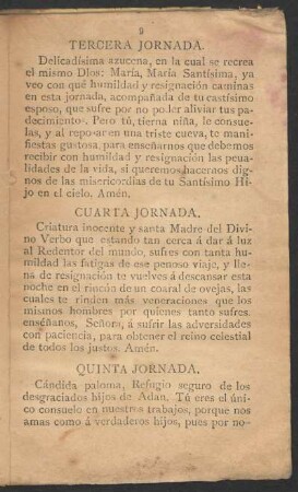 Cuarta jornada.