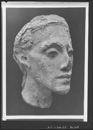 Berlin. Staatliche Museen, Ägyptisches Museum, Gipsmodellkopf Amenophis IV.