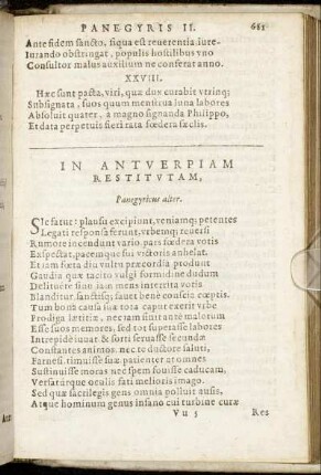 Panegyris II.