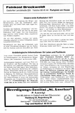 Archäologische Informationen für Laien und Fachleute