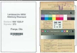Entnazifizierung Otto Prange , geb. 26.03.1886 (Stadtinspektor)