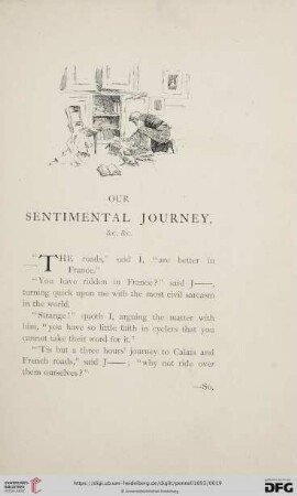 Our Sentimental Journey