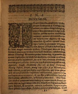 Exercitatio Theologica ex Matth. XXIII, vers. 1. 2. 3. De Audiendis Doctoribus etiam Hypocritis, dum verbum Dei recte profitentur