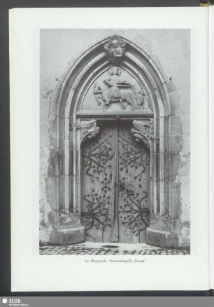Bürgstadt, Martinskapelle, Portal und Inneres