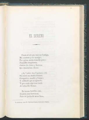 El sereno