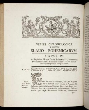 Caput IV. A Regimine Mnatæ Ducis Bohemiæ III [...]