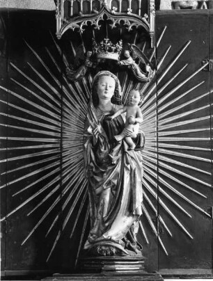 Altar, Madonna mit Kind