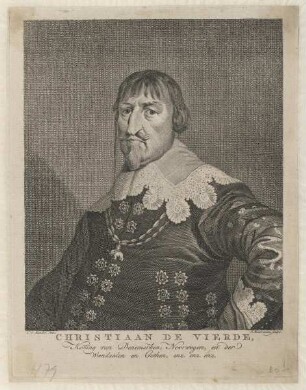 Bildnis des Christian VI., König von Dänemark
