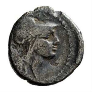 Münze, Denar, 91 v. Chr.