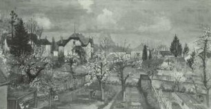 Frühlingslandschaft in der Lößnitz
