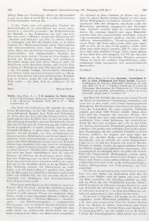 359-360 [Rezension] Dufort, Jean-Marc, A la rencontre du Christ Jésus
