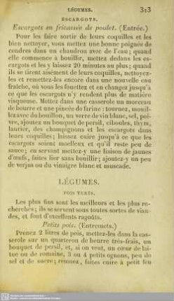 Légumes