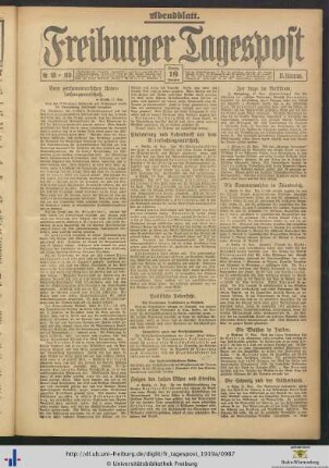 18.11.1919 (Abendblatt)
