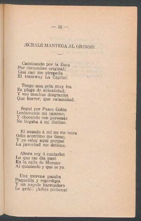¡Echale mantega al gringo!