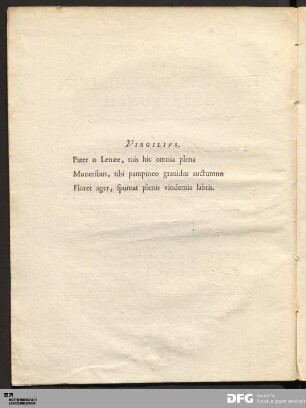 [Spruch von Virgilius]