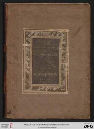 An Account Of Roman Antiquities Discovered At Woodchester In The County Of Gloucester