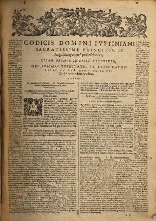 Codicis Ivstiniani D.N. Sacratissimi Principis PP. Avg. Repetitae praelectionis Libri XII