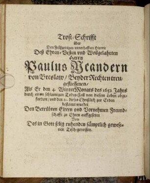Trost-Schrifft.