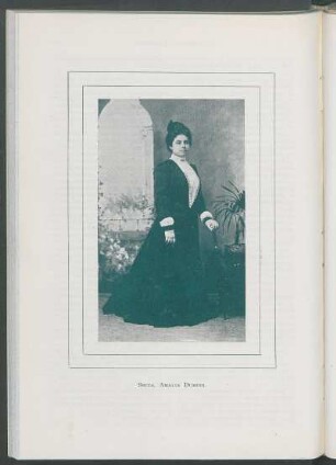 Álbum de Damas : Srita. Amalia Dumois. [Retrato]